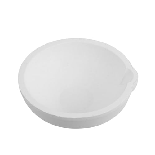 KONTONTY Portable High Temperature Quartz Crucible for Metal Melting and Refining for Jewelry Making and Alchemy Compact Design for and Safe Use