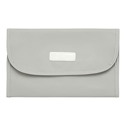 Porta Carteira de Vacinação Pirulitando Liso Cinza