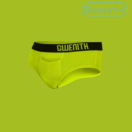 Image of Premium Underwear for Men Briefs Innerwear with 6 Months Stitching Warranty Supportive Contour Pouch Functional Horizontal Fly & Anti Bacterial (Pack of 1)