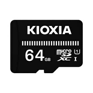 KIOXIA microSDHCJ[h UHS-I 64GB x[VbNf KCA-MC064GS