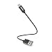 Produktbild Hama USB-Ladekabel USB 2.0 USB-A Stecker, USB-Micro-B Stecker 0.20m Schwarz 00201583