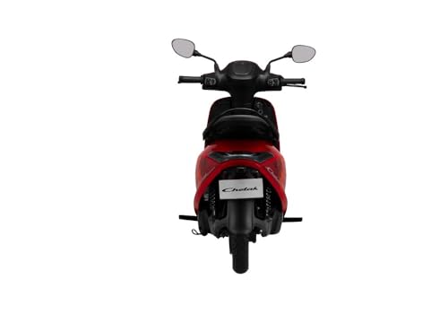 Image of Chetak C2501 by Bajaj Auto High Speed Electric Scooter with charger - Racing Red - Ex-Showroom