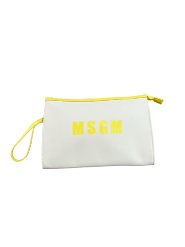 Sac blanc MSGM compact pour ranger vos essentiels sans encombrement