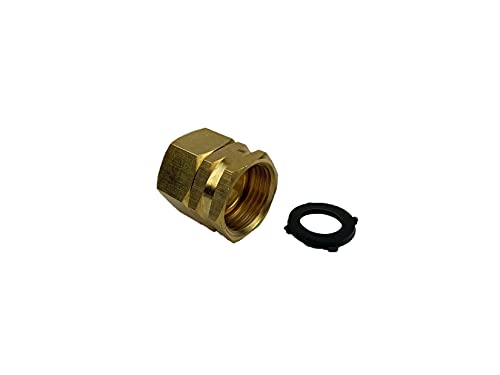 DAE CG-75 Fitting 1pcs 3/4" Female GHT, 3/4" Female NPT
