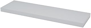 DURAline Floating Wall Shelf-Aluminium-Look, Silver