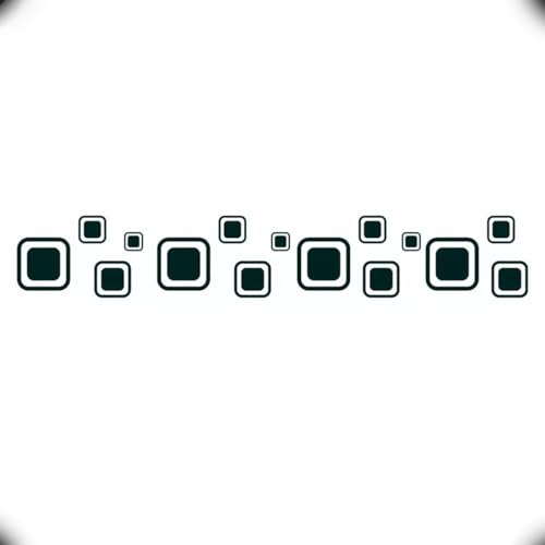 Adesivo Faixa Segurança P/Porta Vidro Box Quadrados Escuros