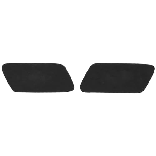 Capuchon de buse de lave-phares noir 1 paire plastique ABS pour Passat B7 2011-2015