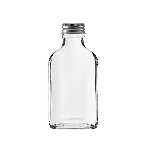 slkfactory 20 Bouteilles en Verre vides 100 ML taschi avec Fermeture à vis remplir soi-même 0,1 l L Liqueur Schnaps Bouteilles de vinaigre Bouteilles Huile de - Image 4