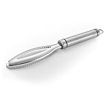 HEEPDD Multifunktionaler Fischschuppenentferner, Edelstahlwerkzeug, Einfach zu Bedienender Schaber, Ergonomischer Griff, Unverzichtbar in der Küche für die Fischzubereitung