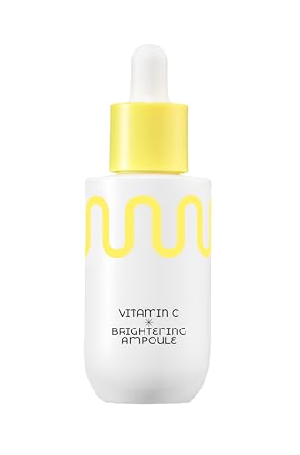 Image of COMMONLABS Vitamin C Brightening Ampoule (30ml) - 15% Pure Vitamin C & Ferulic Acid Facial Serum - Professional Korean Skin Care for Dark Spots, Hyper pigmentation, and Glow - Triple Vita Complex with Hyaluronic Acid