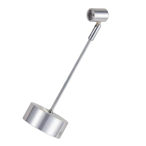 Uonlytech LED Spotlight for Jewelry Display Battery Operated Indoor Lighting Rod for Cabinets and Showcase Simple and Elegant Design