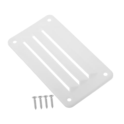 Gogogmee Efficient Airflow Marine Exhaust Fan Boat Vent Louvered Vent for Rv Ventilation Window Exhaust Fan