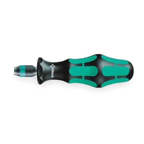 Wera 05051462001 816 R Bit-Handhalter mit Rapidaptor Schnellwechselfutter 1/4 Zoll x 119 mm