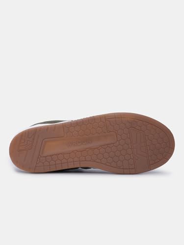 Image of WROGN Men's Off White & Navy Sneakers