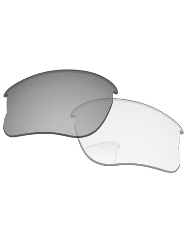 Image of Replacement Lenses for Oakley Half Jacket XLJ 60mm Sunglass - Precision Fit, UV Block & Impact Resistant