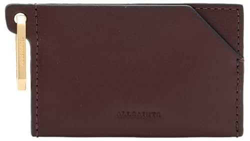 Women's HEX CARDHOLDER, Burnt RED