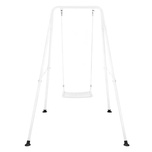 Image of Swing Stand for Kids, Foldable A-Frame Metal Frame, Indoor & Outdoor Heavy Duty Swing Stand for Most Baby Jumper /Toddler Swings /Hammock Chair, Easy to Assemble, Seat not Included