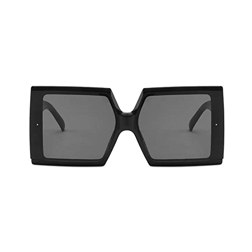 COTIA Large Square Frame One-piece Oversized Sunglasses Men Women