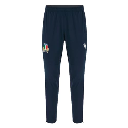 Pantalón de rugby de Italia Macron para entrenar cómodo en el gimnasio