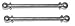 Emtek 94104 9/16" Diameter Steel Ball Tip Finial for Emtek 4" Hinges, Satin Nickel