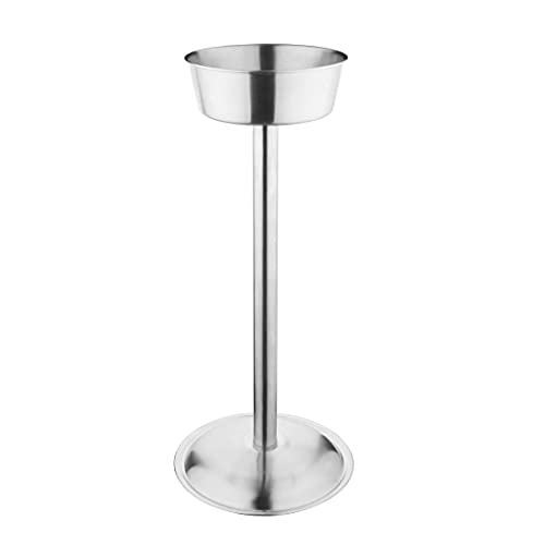 Olympia Wein‑ & Champagnerkühlerständer – Edelstahl K407