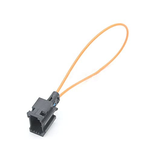 Ydc Most System Fiber Optic Loop Bypass Male & Female Plug Adapter Car Diagnostic Kit Optical Fiber Loop Male + Female Connector Compatible With Mercedes Bmw #TOP2