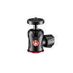 Manfrotto 492 Centre Ball Head for Small DSLR/CSC, Compact Cameras, LED, Lights, Monitors, Action Cameras and Accessories up to 5 kg MH492-BH
