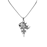 TAODIEM SDV New 2026 Unisex Viii Necklace Sleeping Lion Heart Griever Squall Leonhart Head Necklaces Pendants Fashion Game Jewelry Findings Trendy Accessories Creative Gift For Women And Men