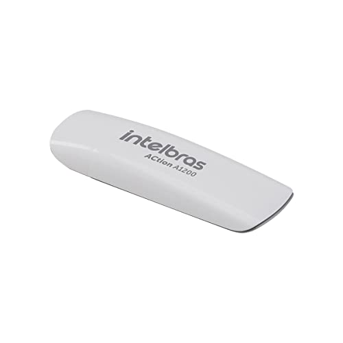 Adaptador USB Wireless Dual Band ACtion A1200 Branco Intelbras 1 Adaptador USB Wireless Dual Band ACtion A1200 Branco Intelbras