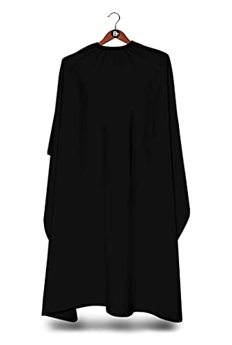 Capa de peluquería, capa original de Barbermood Barber, capa negra blanca, capa de diseño profesional para el cabello, capa para adultos, accesorios de peluquería, capa de corte de pelo Cover