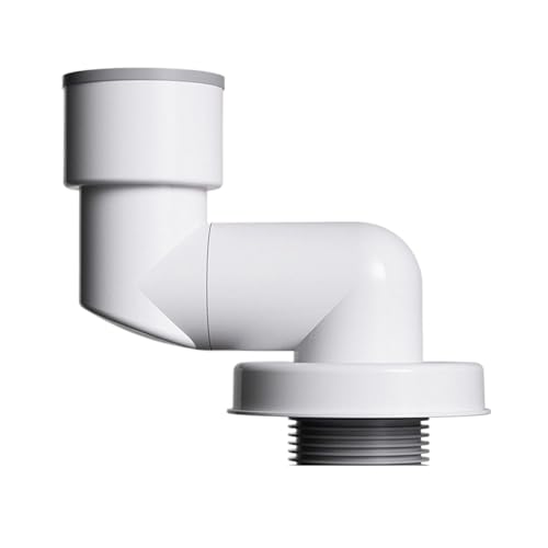 Quorvex Bloqueador de Olores para Tubería de Desagüe de Pared | Eliminador de Olores para Tuberías con Anti Retorno - Tapón Antihueloras para Fregadero de Cocina, Baño, Lavabo, Fregona y Inodoro