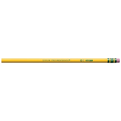 image for TICONDEROGA Wood-Cased Pencils, Unsharpened, 2 HB Soft, Yellow, 48 Cou
