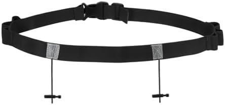 PATIKIL Triathlon Belt Bib Holder, Elastic Marathon Race Number Belt Marathon Running Race Belt with 6 Gel Loops for Marathon Racing Cycling, Black PATIKIL Triathlon Belt Bib Holder, Elastic Marathon Race Number Belt Marathon Running Race Belt with 6 Gel Loops for Marathon Racing Cycling, Black