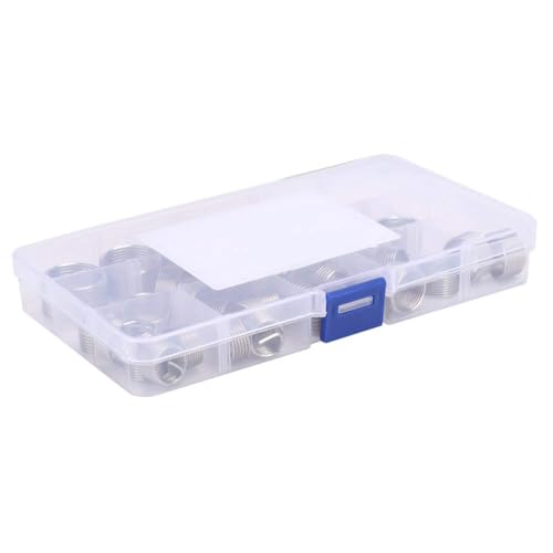 Conjunto de Kit de Inserção para Reparo de Rosca, 35 Peças, Fio de Aço para Plugue de Drenagem de ól