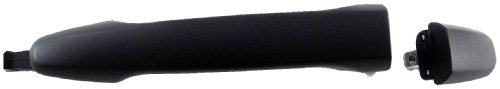 Dorman 82459 Rear Driver Side Exterior Door Handle Compatible with Select Mitsubishi Models Smooth Black