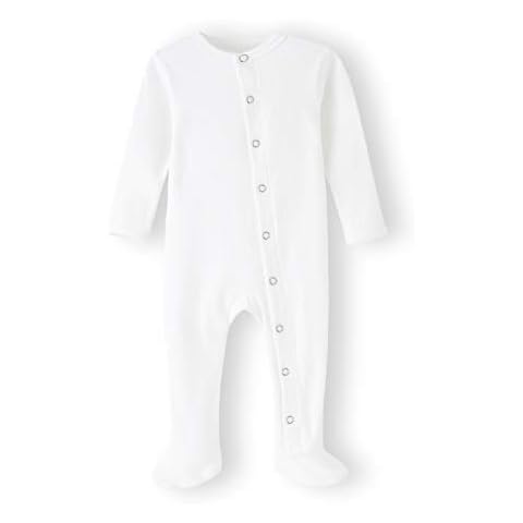 BINIDUCKLING Baby Cotton Snap-Up Sleepsuit Cover
