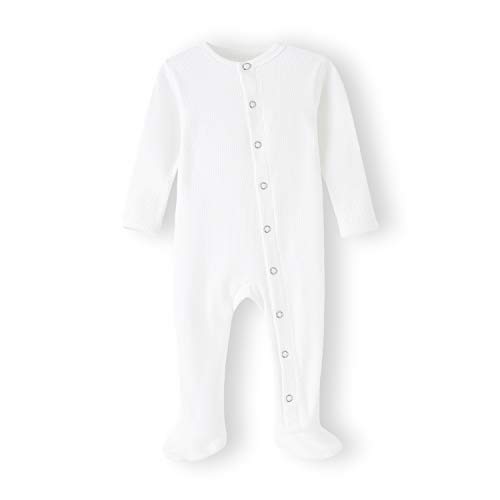 Image of ACESTAR Newborn Baby Footed Pajamas with Mitten Cuffs - Cotton Snap-Up Baby Sleepers for Sleep and Play Footies 0-12 Months