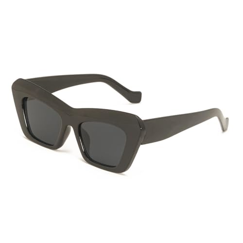 Lunettes de soleil œil de chat de luxe MUTYNE monture grand cadre mode rétro haut de gamme