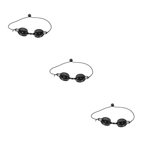 PATKAW 5 Juegos De Ojos De Belleza Rociar Gafas Ligeras Productos Cuidado Ultravioleta Gafas De Bronceado Individuales Pestaña Piel Black Pu