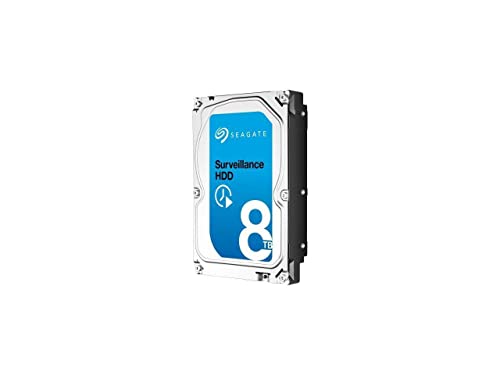 Image of Seagate - ST8000VX004 Skyhawk ST8000VX004 8 TB Hard Drive - 3.5 Internal - SATA (SATA /600) - Video Surveillance System, Network Video Recorder Device Supported - 256 MB Buffer