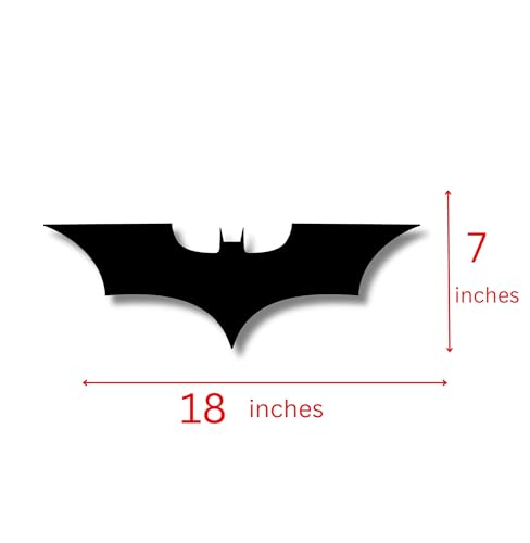 Image of TWIGGY Superhero 6mm MDF Wood Wall Decor Art for Home, Office, or Gaming Room, Gift, Anime (The Dark Knight)