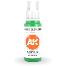 AK Interactive 3rd Gen Acrylic Clear Green 17ml