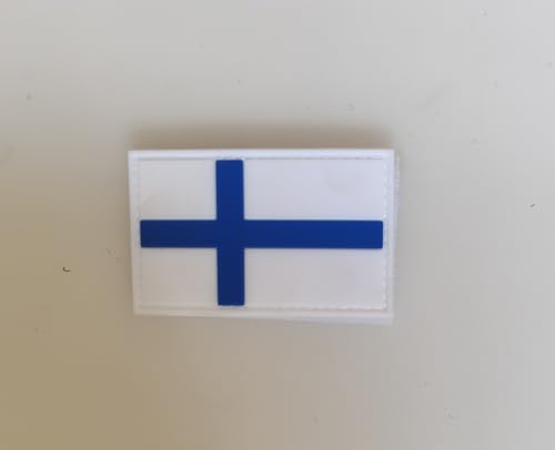 PVC Patch Finnland Militär Finnland Taktische Rucksack Patches Finnland Militär Rucksäcke Patch Flagge Finnland (Finnland)