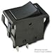 NKK SWITCHES JWM11RAA/UCV SWITCH, ROCKER, SPST, 10A, 250VAC, BLACK (50 pieces)