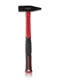 ✨ AMORTIGUADOR: El martillo proporciona un alto confort de uso gracias al mango de fibra de vidrio que absorbe las vibraciones y reduce los golpes durante su trabajo.