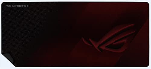Image of ASUS NC08-ROG Scabbard II Gaming Mouse Pad, Protective Nano-Coating Fabric, Anti-Fray, Flat-Stitched Edges