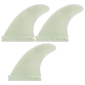 Surfplank Staartvin, Goede Flexibiliteit Vinnen voor Surfplank Staart 3 stks Milieu PVC Handig voor Surfplanken voor Stand Up Paddle Board