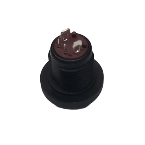 Interruptor autoblocante 12mm de 24v ip67 con led verde 2