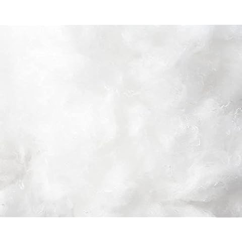 1KG Super Soft 100% Pure Virgin White Filling Hollow Fibre Stuffing Multipurpose Filling for Toys, Pillows, Cushions and Teddy Bears Cover