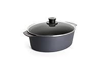 Woll Diamond Lite Fix Handle Induction Oval Roast 31x26cm 6L With Lid Gift Boxed